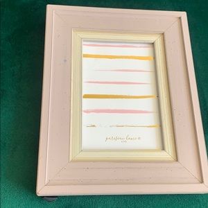 Distressed, wooden picture frame 9x7